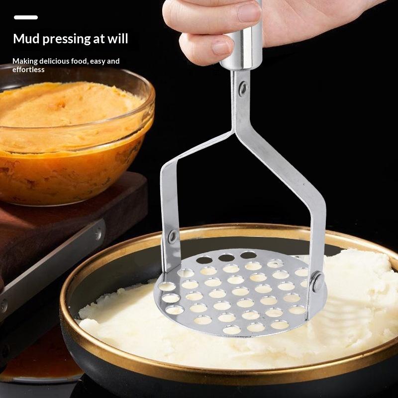 Baby Food Ingredients - Stainless Steel Potato Masher Fruit Vegetable
