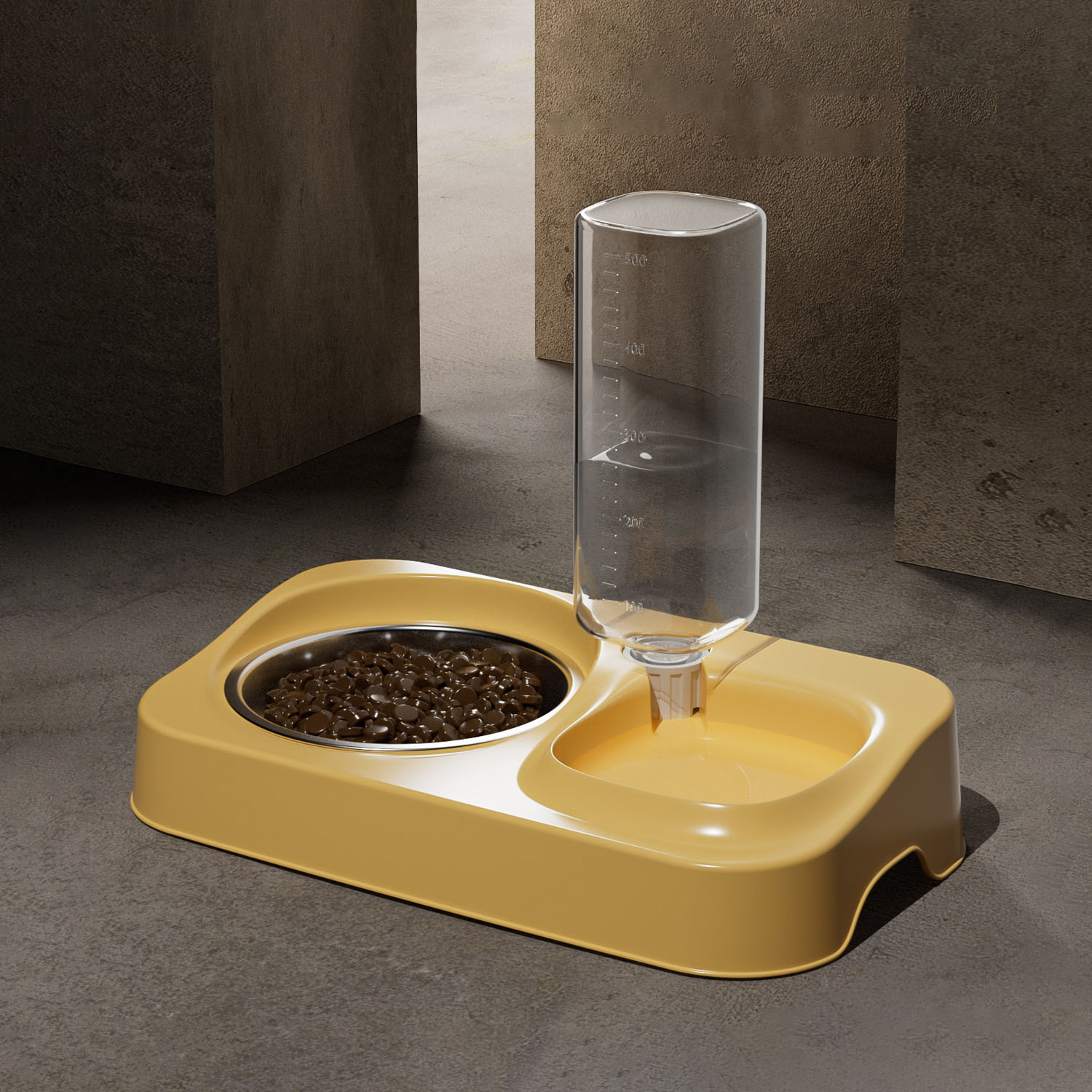 Baby Food Cat - Integrated Pet Double Bowl Food Water