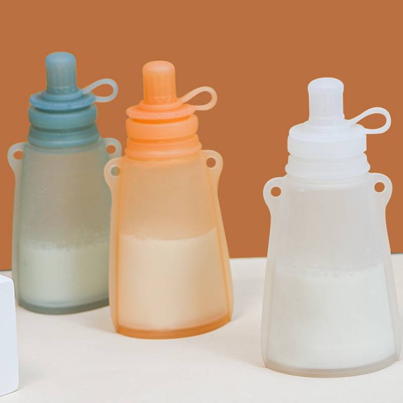 Baby Puree Pouch - Portable Milk Storage Bag for Infants