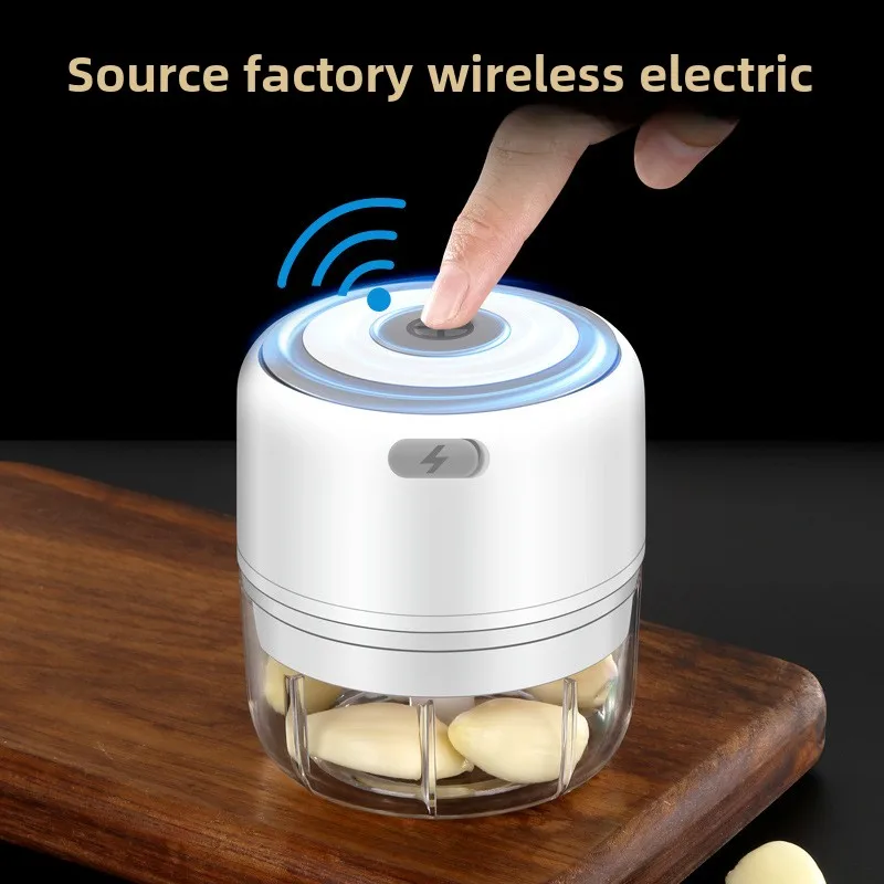 Baby Food Ingredients - Electric Mini Garlic Chopper 100/250ML USB