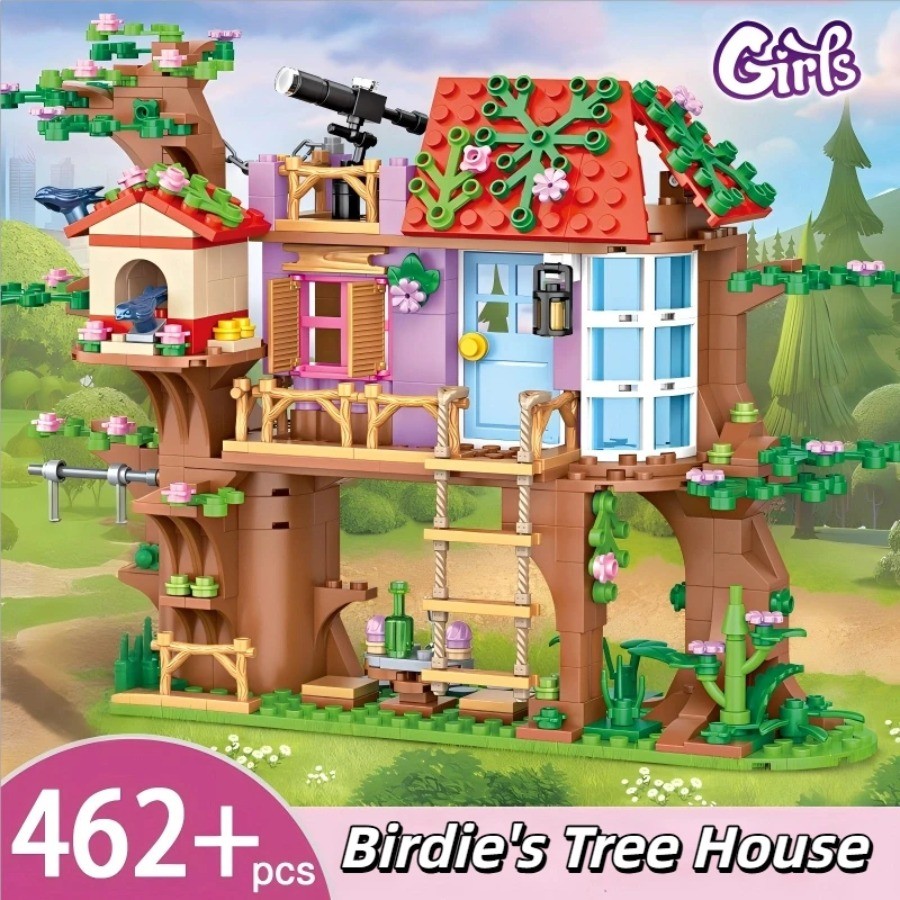 Lego Set City - 462pcs City Friends Bird Tree House