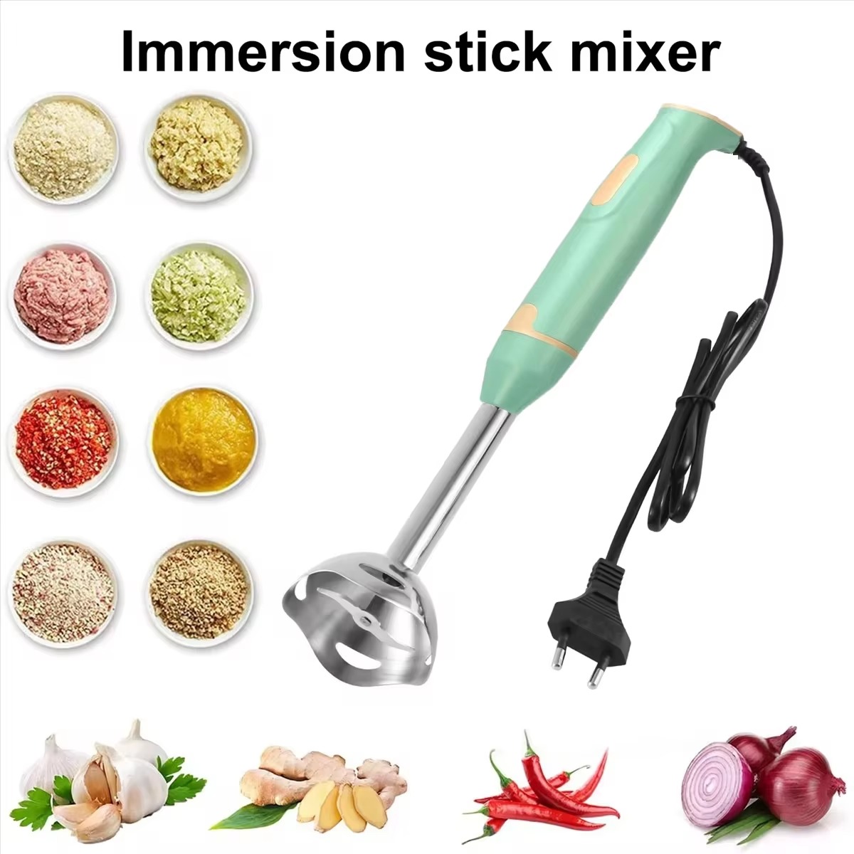 Baby Food Hand Blender - {best}Immersion Hand Stick Blender Electric Food