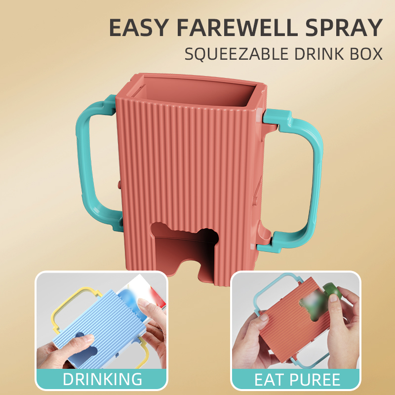 Snack Cup Toddler - Adjustable Toddler Juice Box Holder -