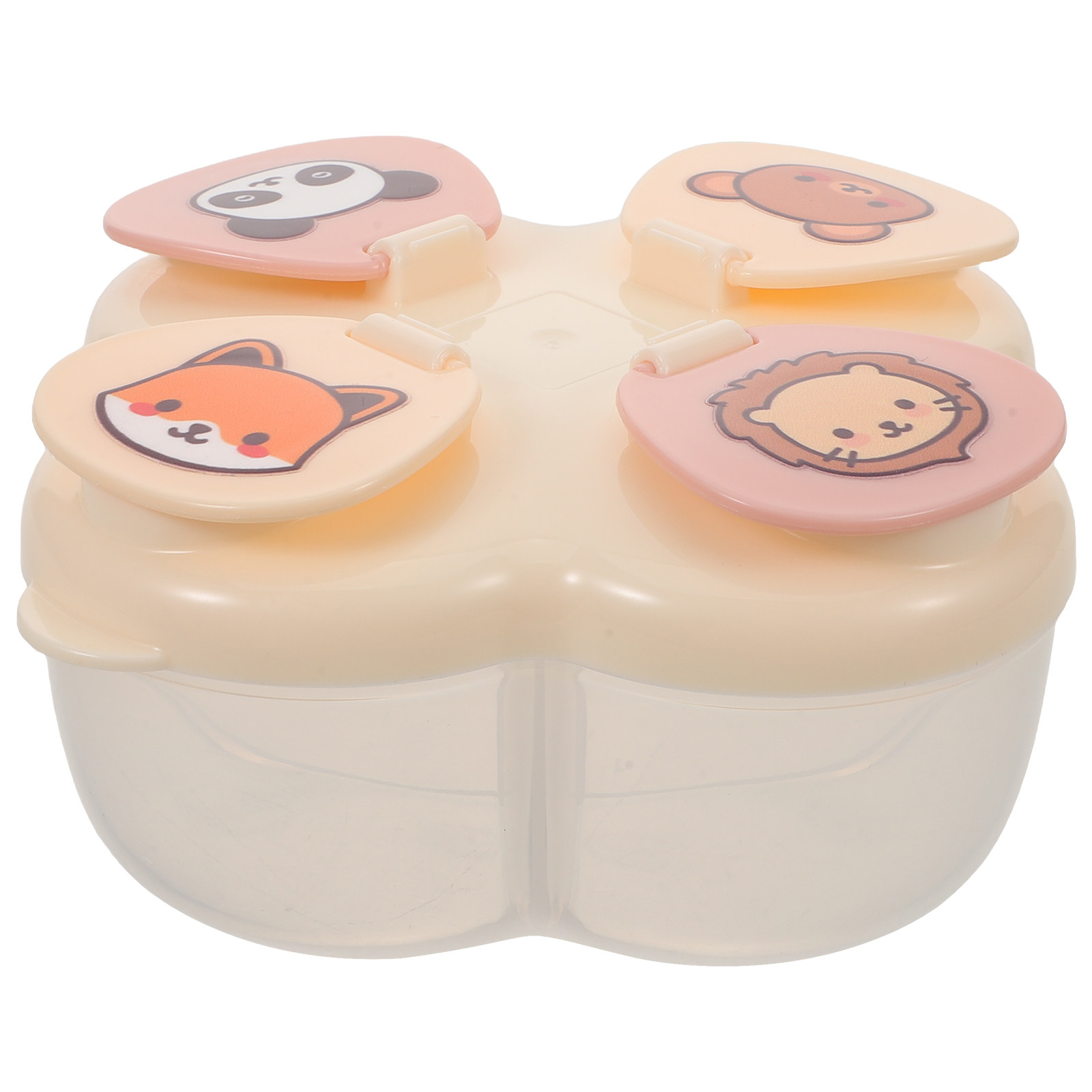 Baby Food Storage - Portable Milk Powder Container With 4