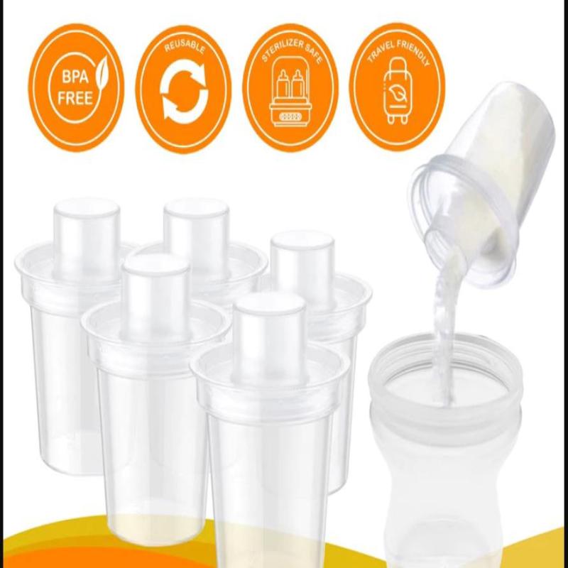 Baby Food Storage - 6PPC 80ML Baby Milk Powder Dispenser
