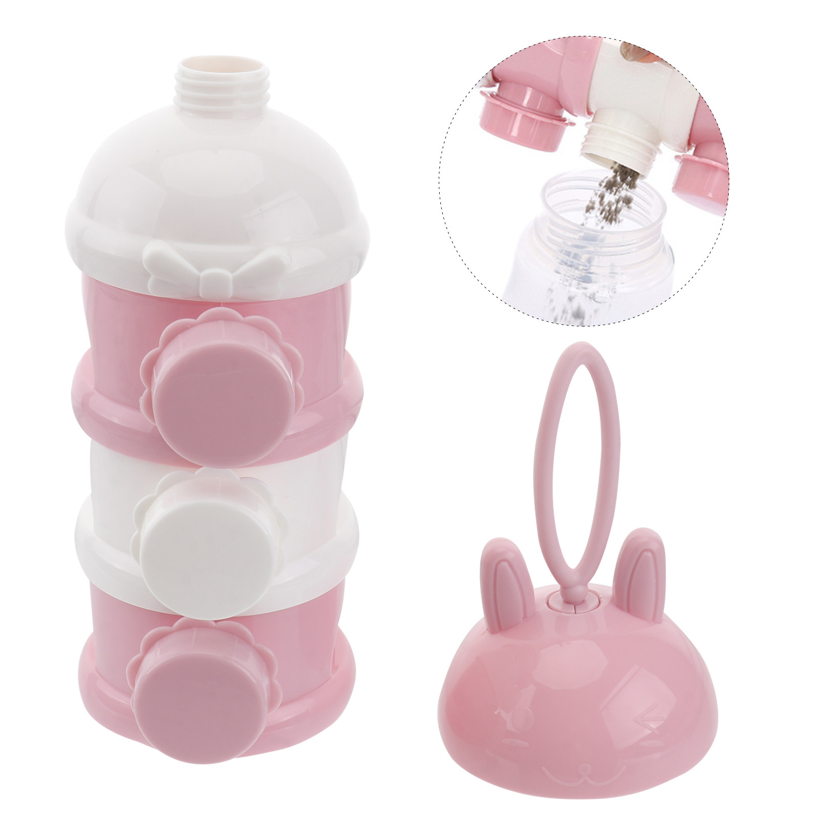 Baby Food Storage - 3 Layer Infant Formula Boxes Lightweight
