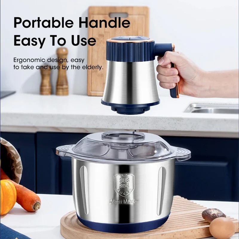 Baby Food Ingredients - 5L Electric Meat Grinder Large Capacity