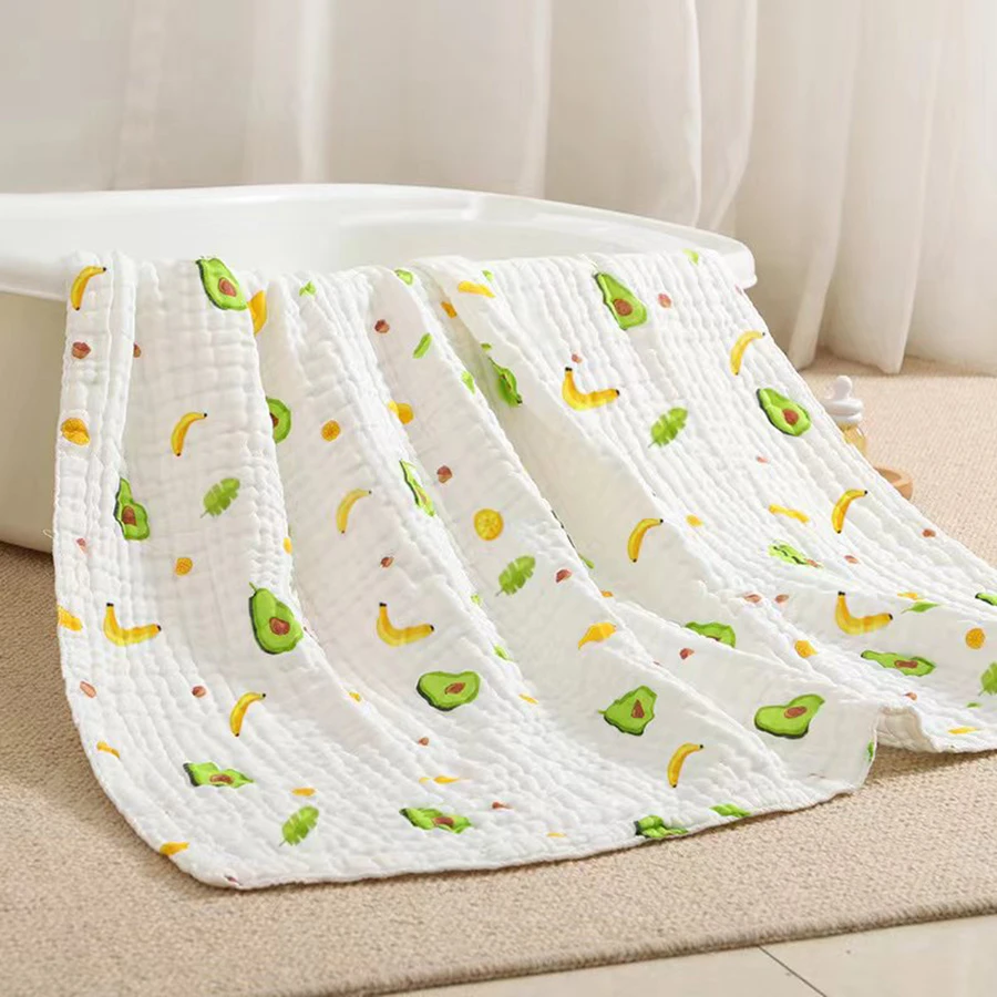 Baby Puree Pouch - Baby Bath Towel Pure Cotton Gauze