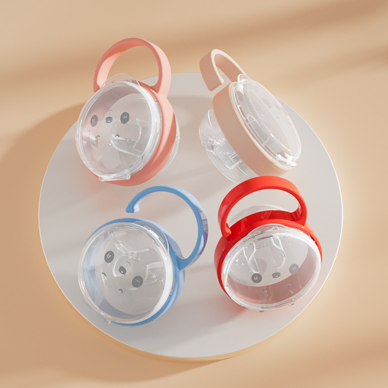 Baby Food Storage - New Baby Pacifier Clear Dustproof Case,