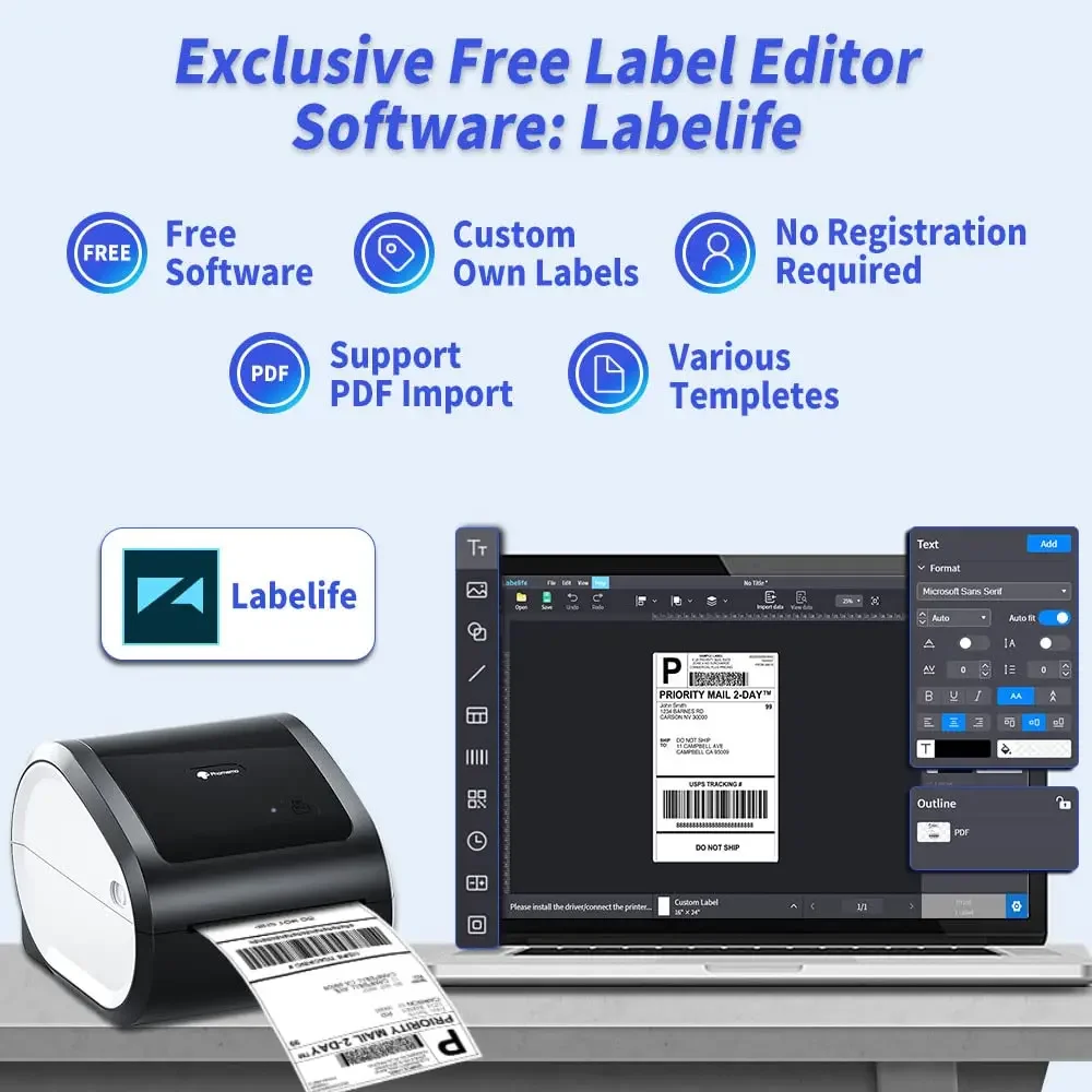 Wireless Bluethooth Shipping P - Baby Food Label 评论和价格