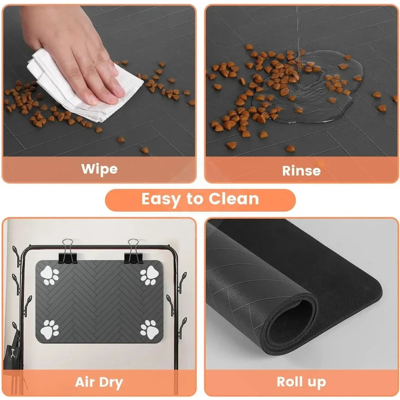 Waterproof Non Slip Pet Feedin - Baby Food Cat 评论和价格