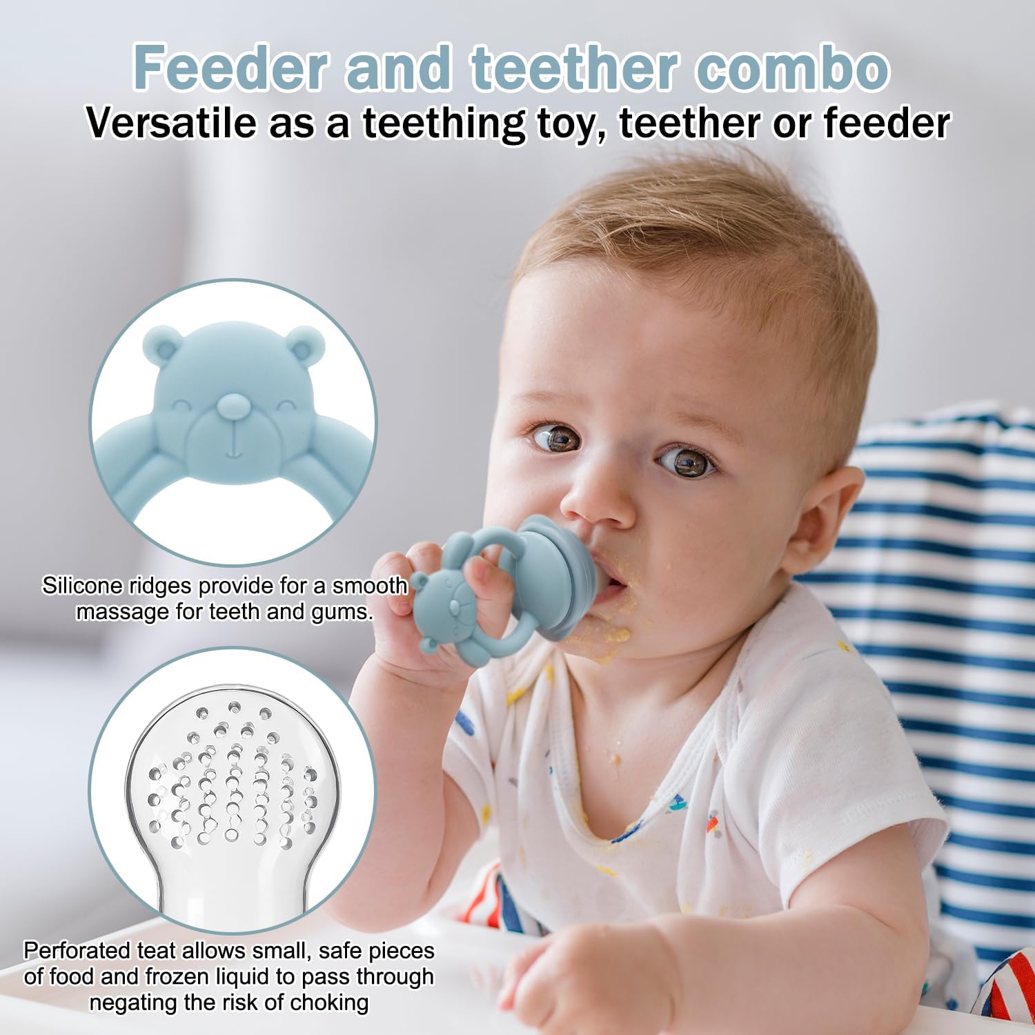 Baby Fruit & Food Feeder Pacif - Baby Food Feeder 评论和价格