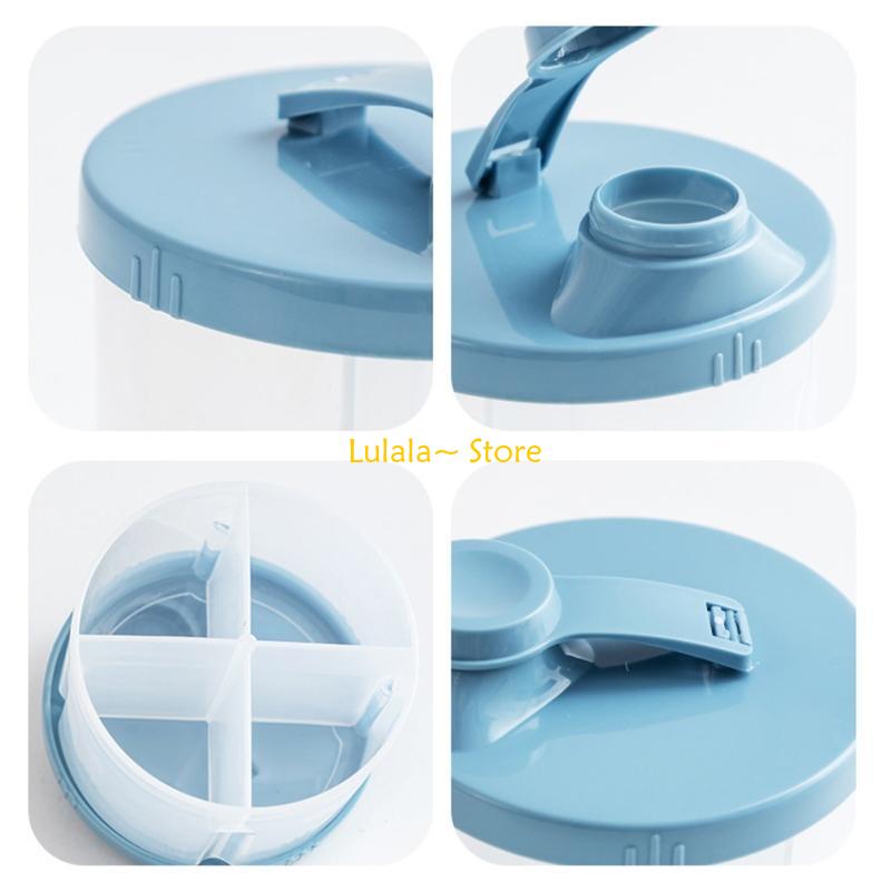 Y4QA 4 Compartments Formula Di - Snack Cup Toddler 评论和价格