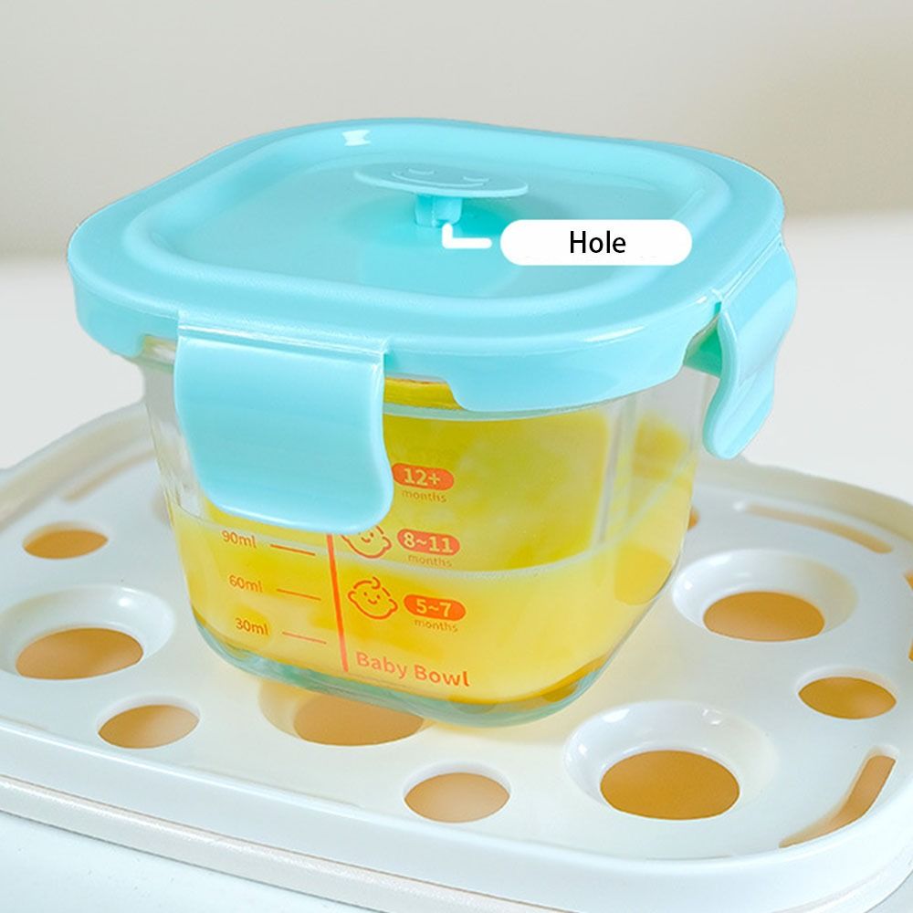 Simple 170ml Food Storage Box  - Baby Food Glass Jars 评论和价格
