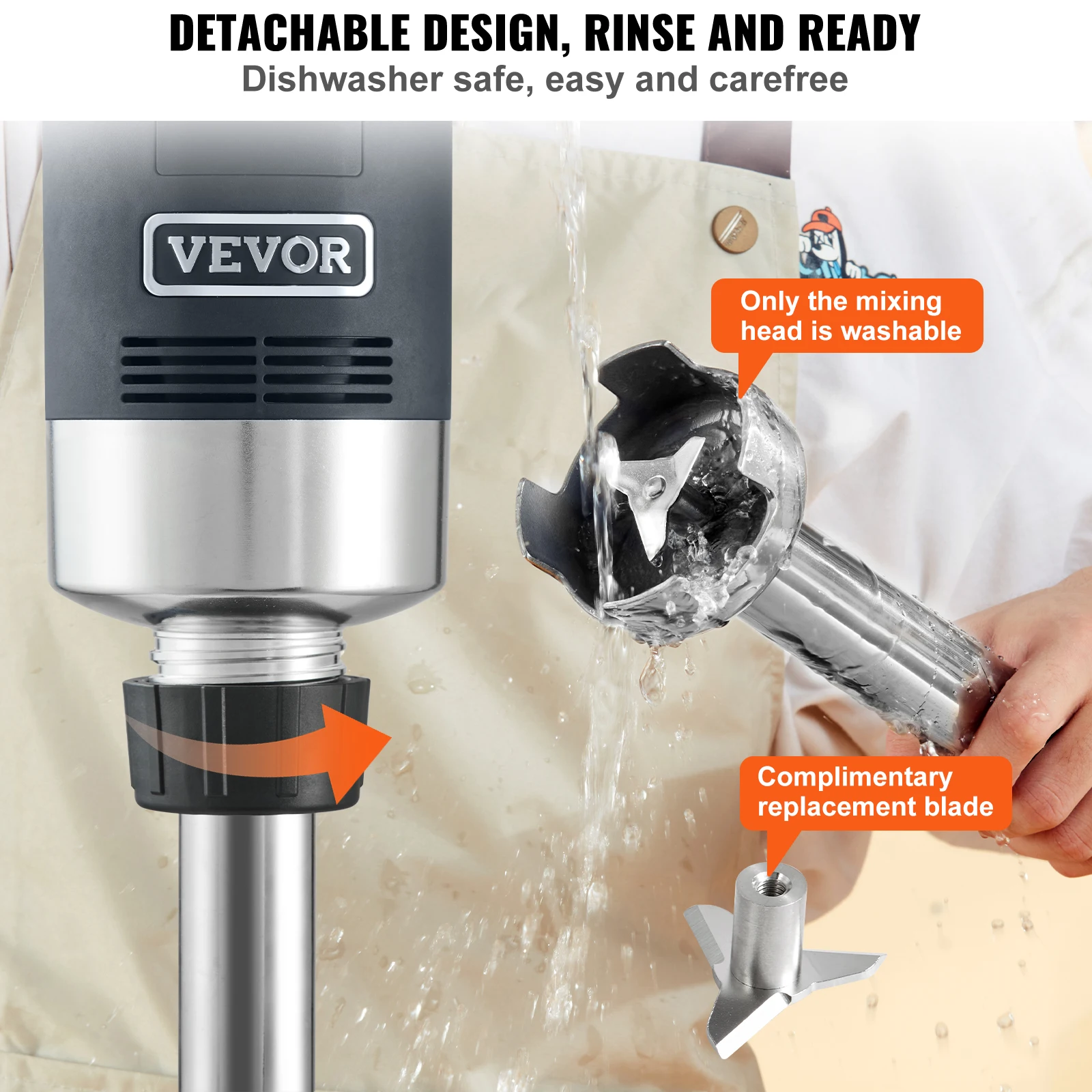 %a Commercial Immersion Blende - Baby Food Hand Blender 评论和价格