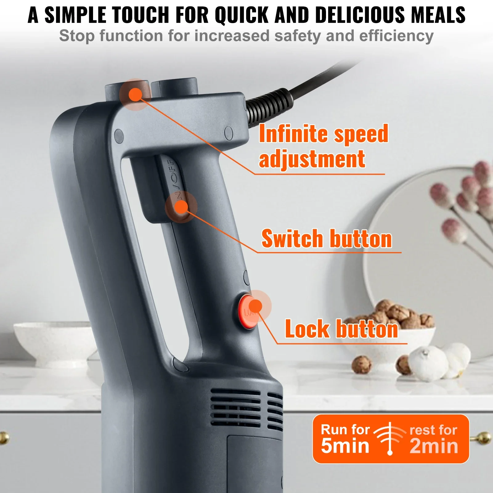 %a Commercial Immersion Blende - Baby Food Hand Blender 评论和价格