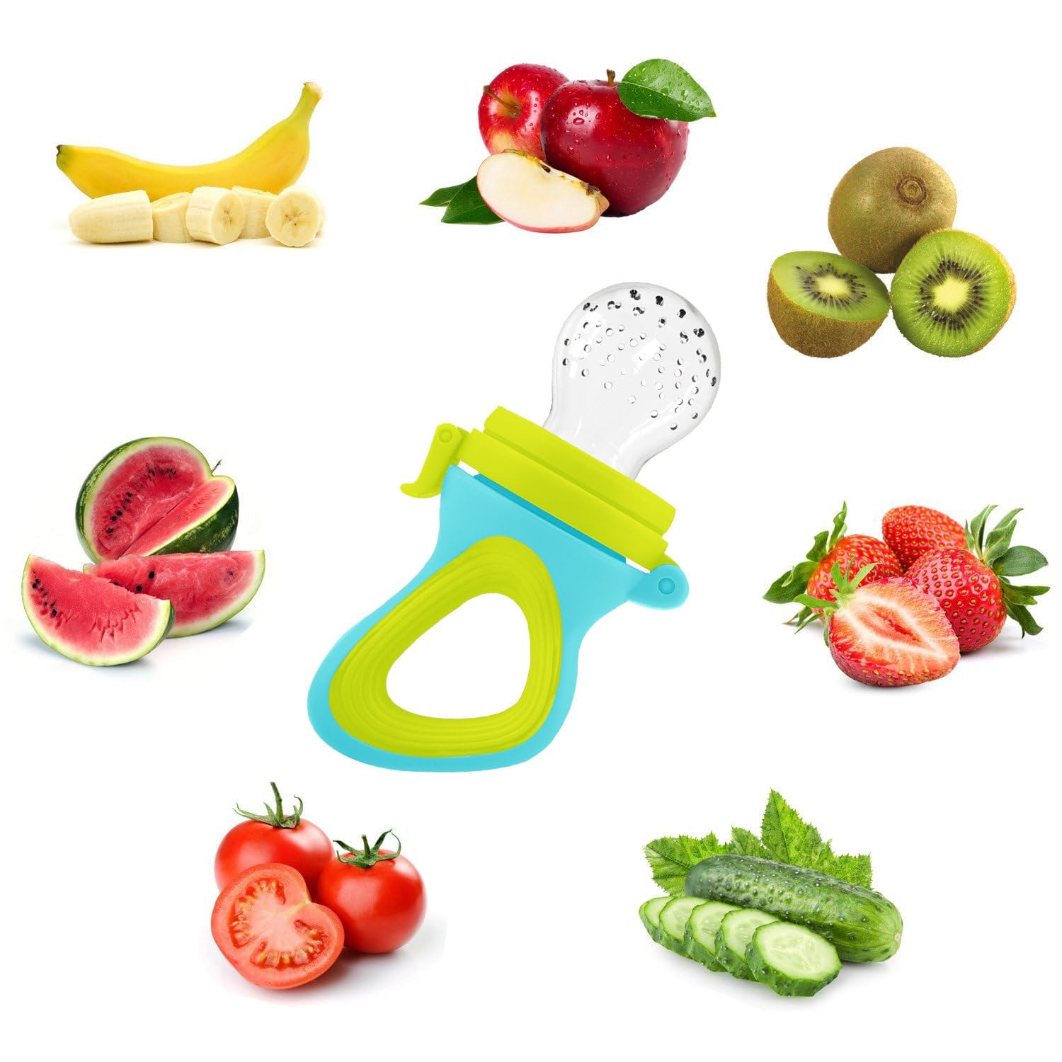 Squeezing Feeding Bottle Cup S - Baby Food Feeder 评论和价格