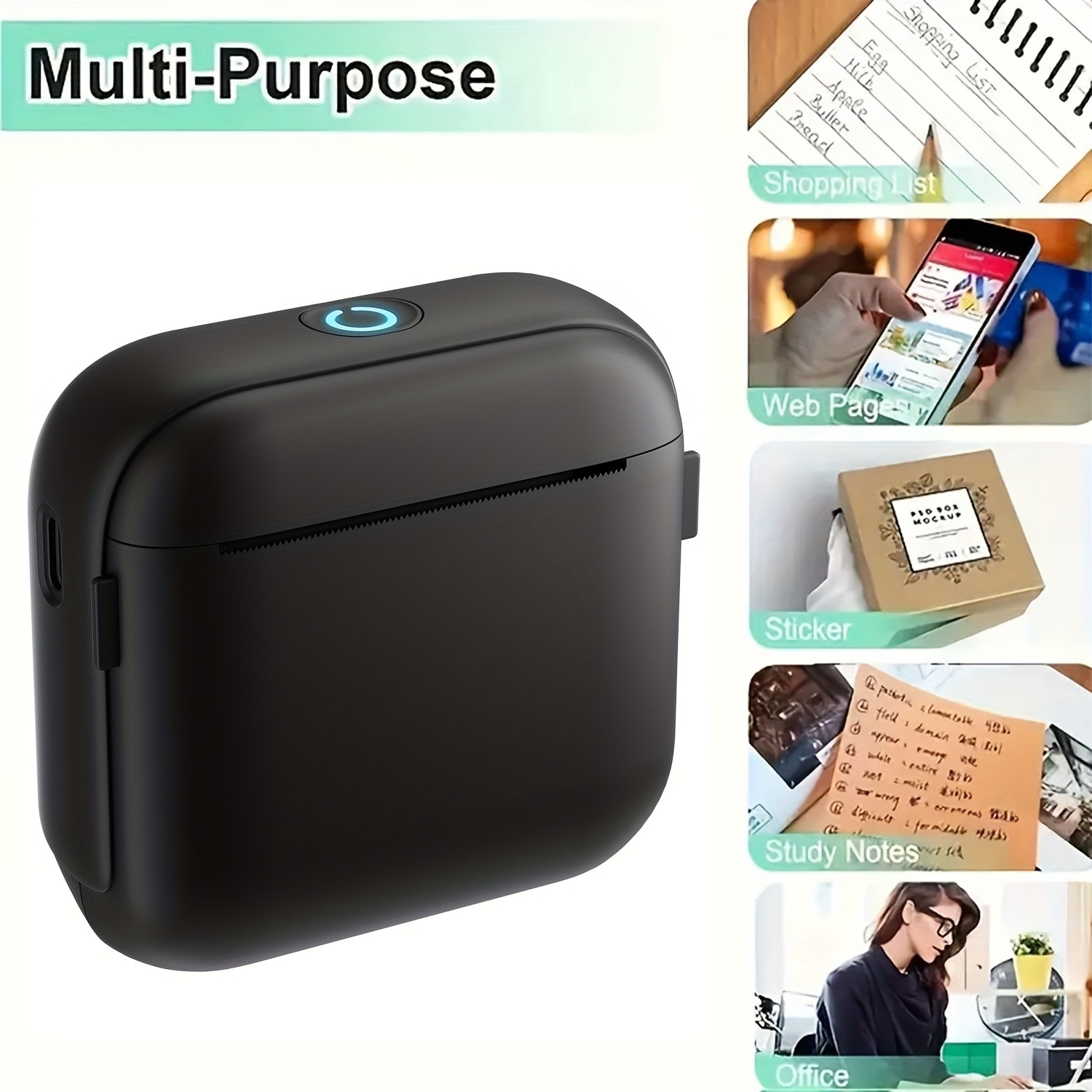 Portable Thermal Printer Insta - Baby Food Label 评论和价格