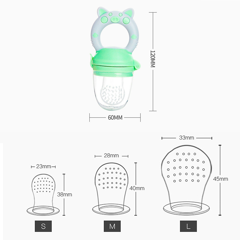 4pcs/set Silicone Fruit & Vege - Baby Food Ingredients 评论和价格