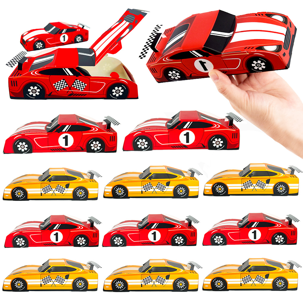 10/20/30pcs Racing Car Theme G - Baby Food Storage 评论和价格