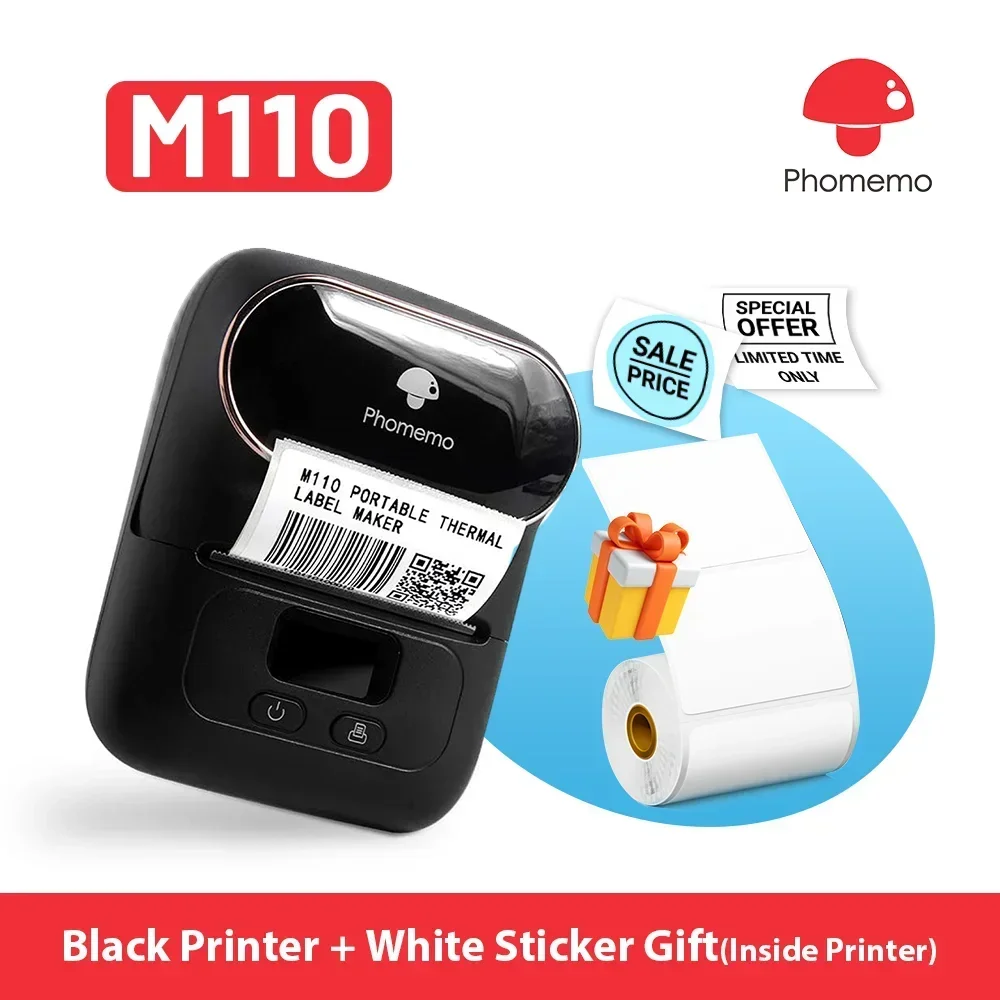 Phomemo M110 Mini Portable Pri - Baby Food Label 评论和价格