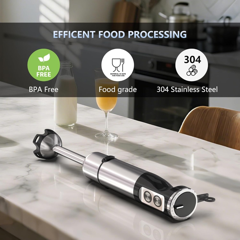 5 in 1 Immersion Blender Handh - Baby Food Hand Blender 评论和价格