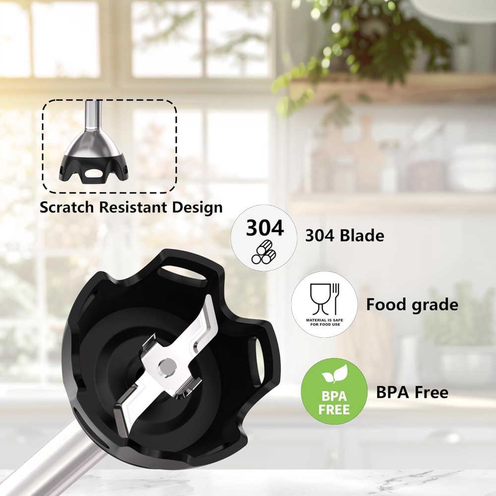 5 in 1 Immersion Blender Handh - Baby Food Hand Blender 评论和价格