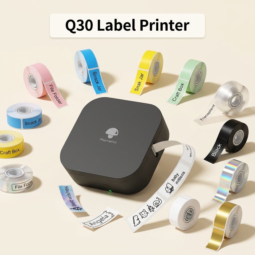 Phomemo Q30 Thermal Label Prin - Baby Food Label 评论和价格