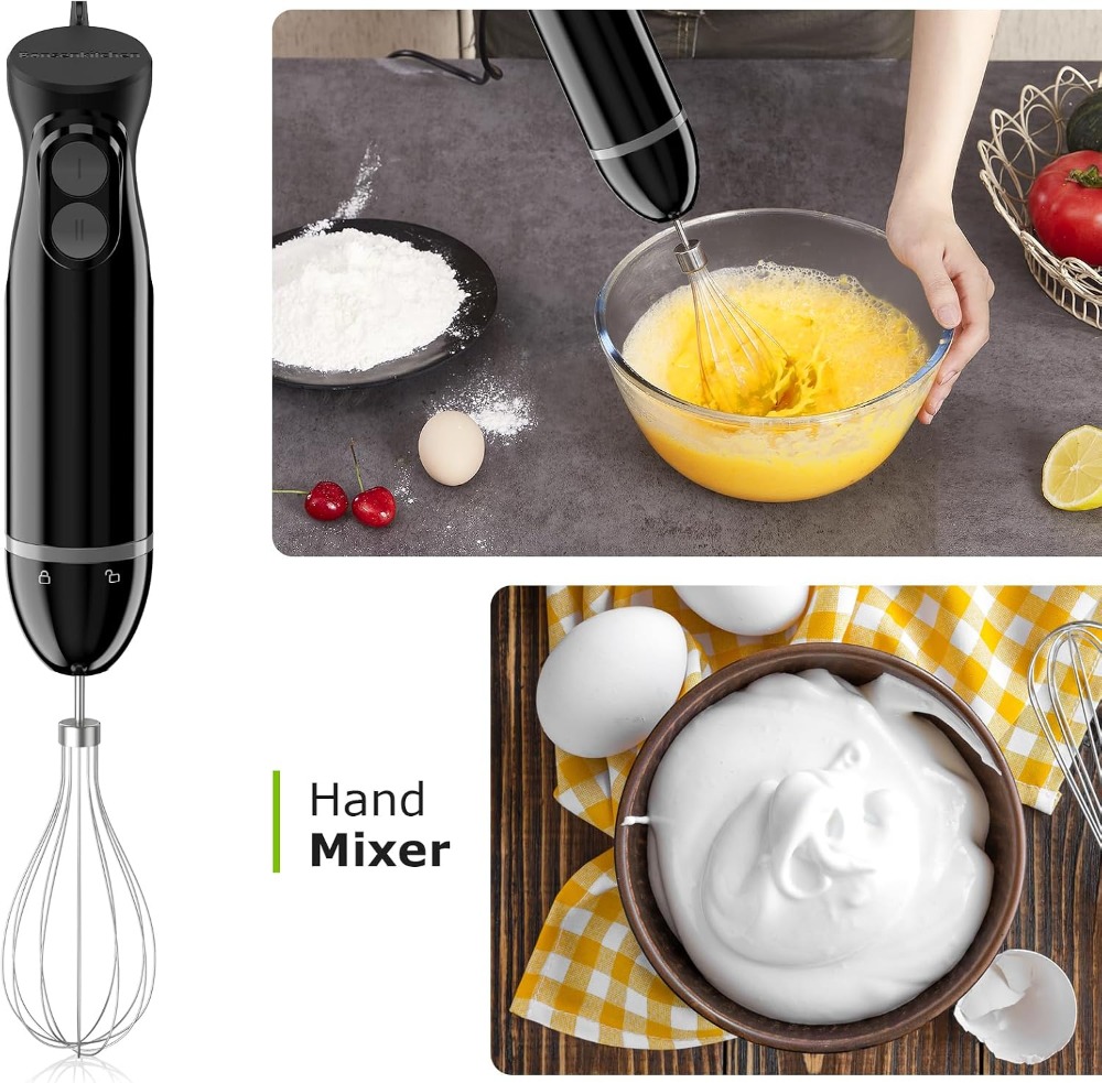 3-in-1 Immersion Blender Handh - Baby Food Mixer 评论和价格
