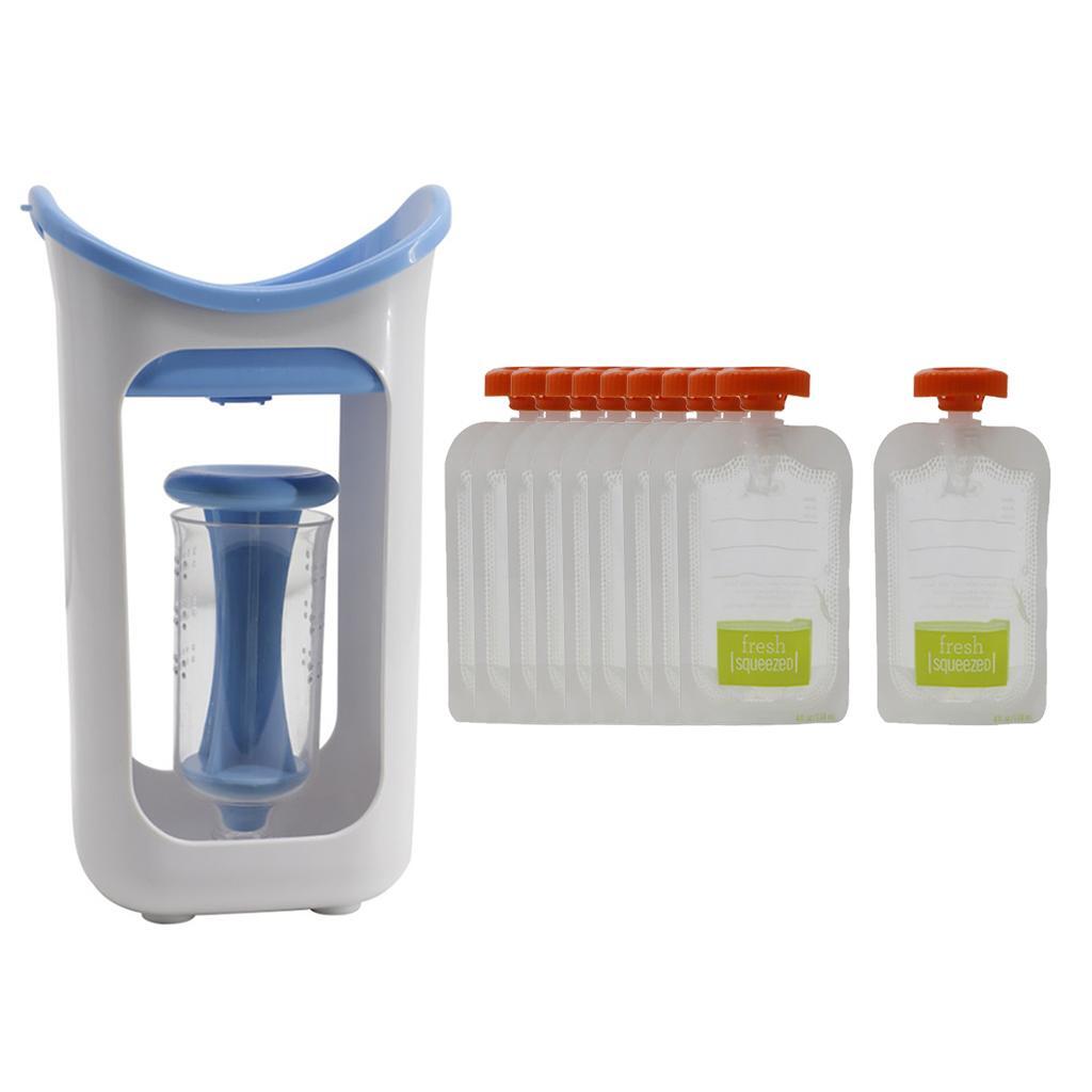 Baby Feeding Food Squeezer Org - Baby Puree Pouch 评论和价格