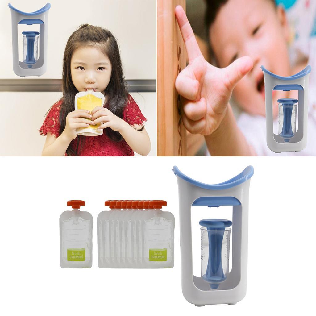Baby Feeding Food Squeezer Org - Baby Puree Pouch 评论和价格