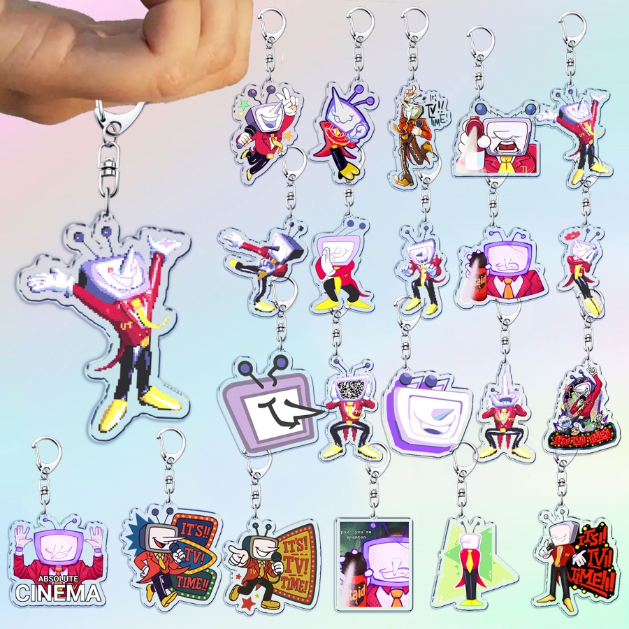Game Deltarune Tenna Keychain  - Baby Puree Pouch 评论和价格