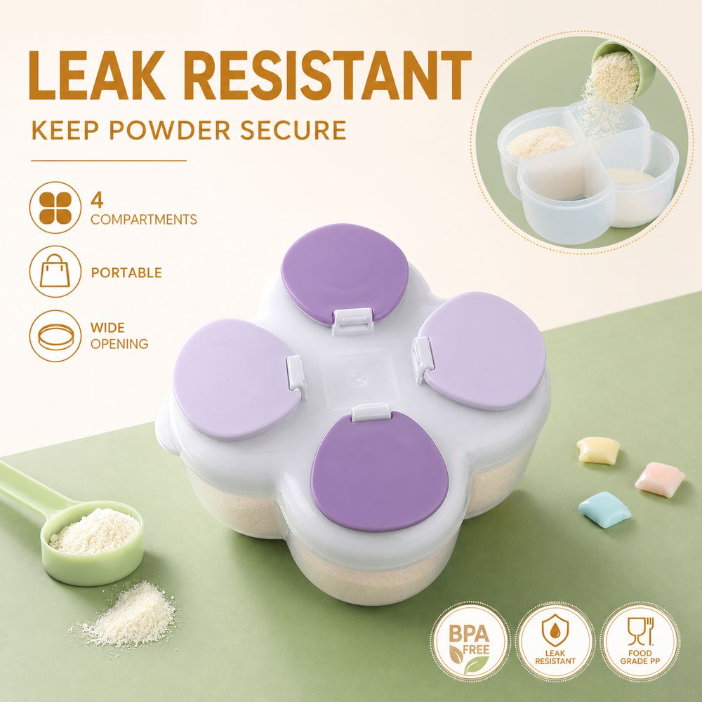 Partitioned Formula Dispenser  - Baby Food Storage 评论和价格