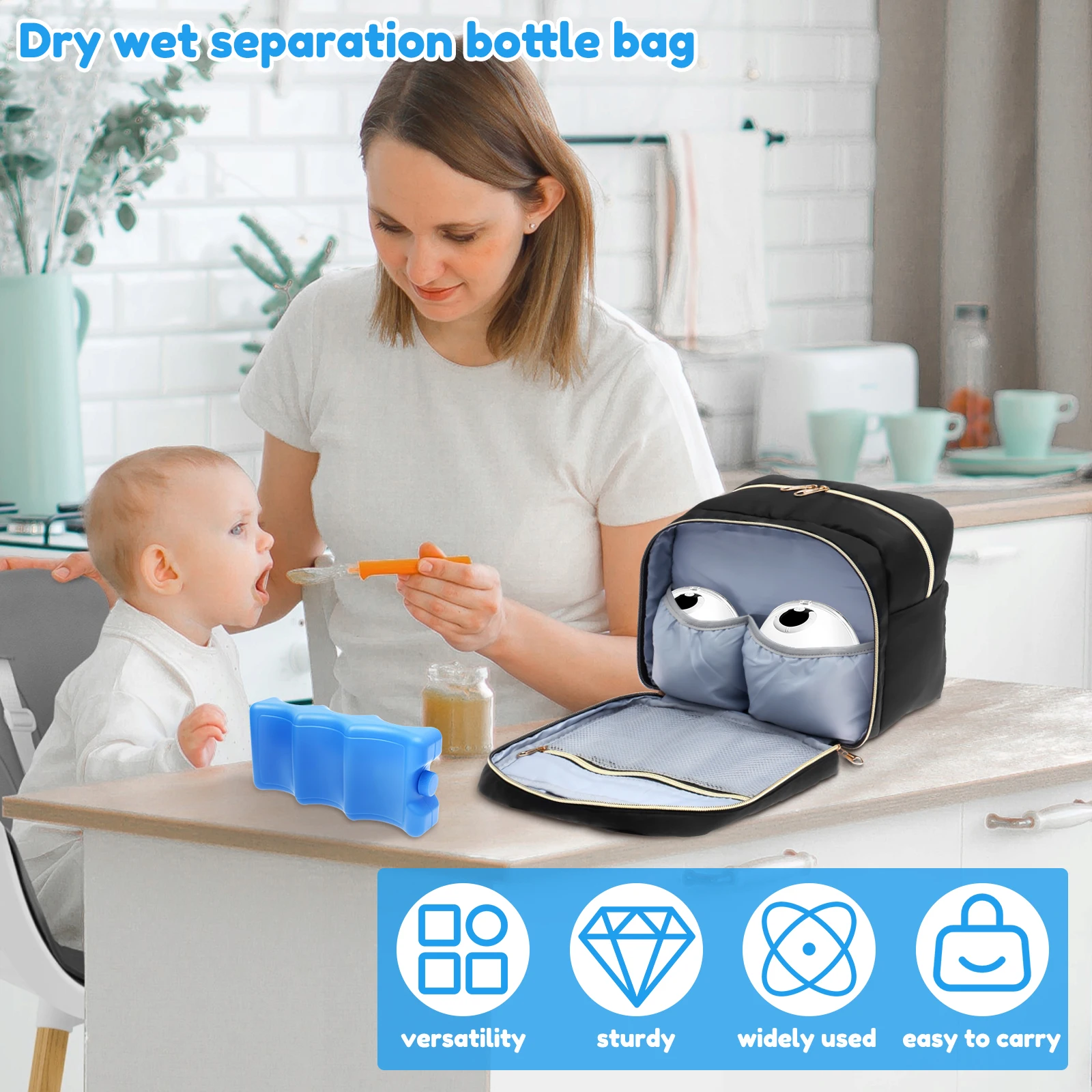 Breast Pump Storage Bag with I - Baby Food Storage 评论和价格