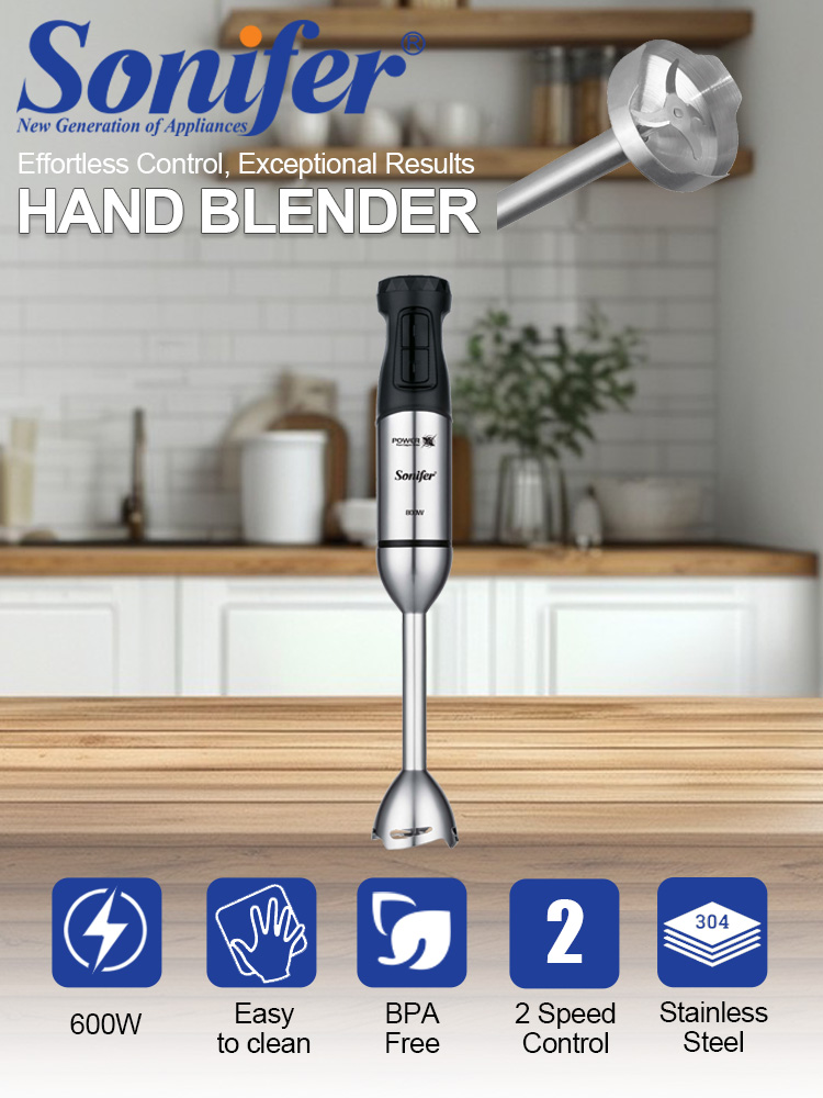 Hand Blender Sonifer SF-8181 6 - Baby Food Hand Blender 评论和价格