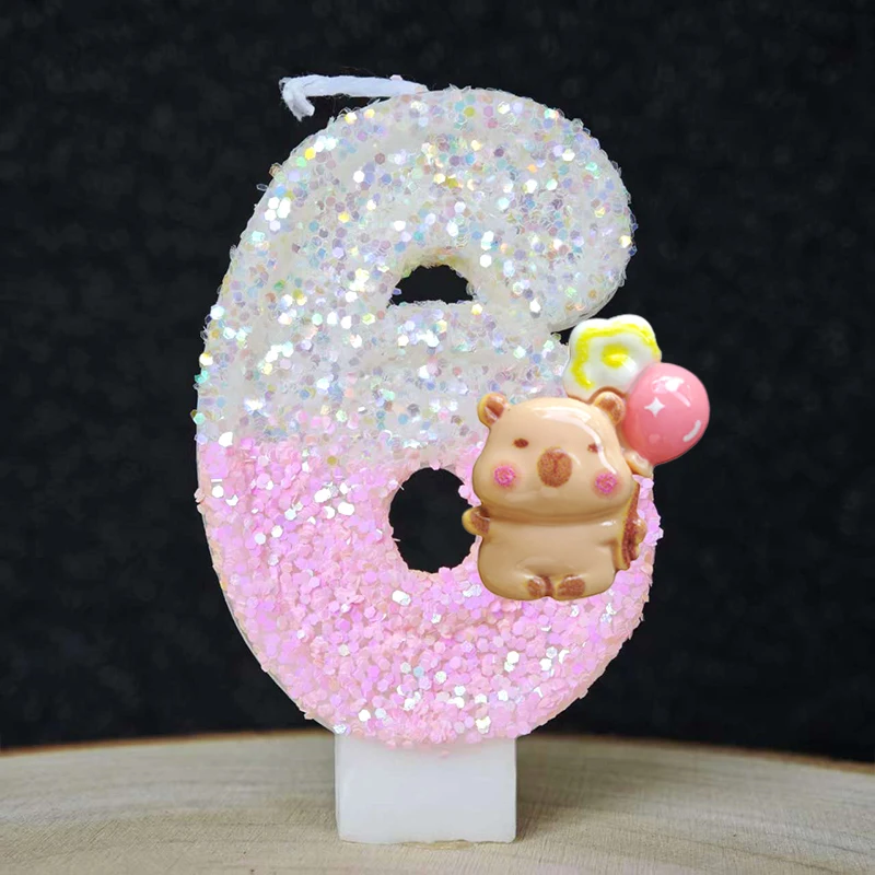 New Capybara Candles Cake Deco - Baby Food Ingredients 评论和价格
