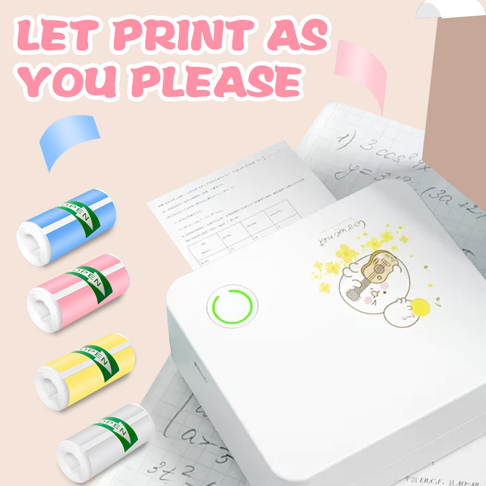 HD Mini Printer Thermal Paper  - Baby Food Label 评论和价格