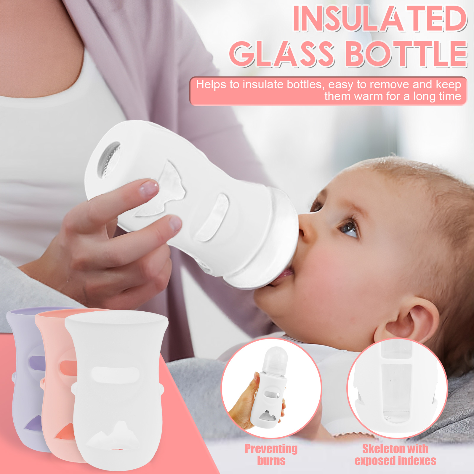 Silicone Sleeves Silicone Baby - Baby Food Storage 评论和价格