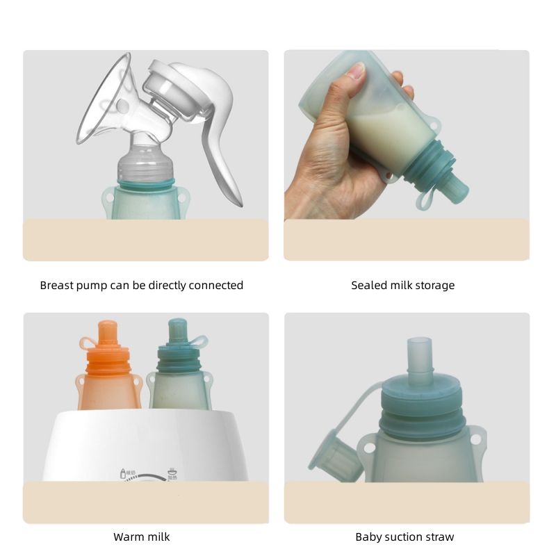 Portable Milk Storage Bag for  - Baby Puree Pouch 评论和价格