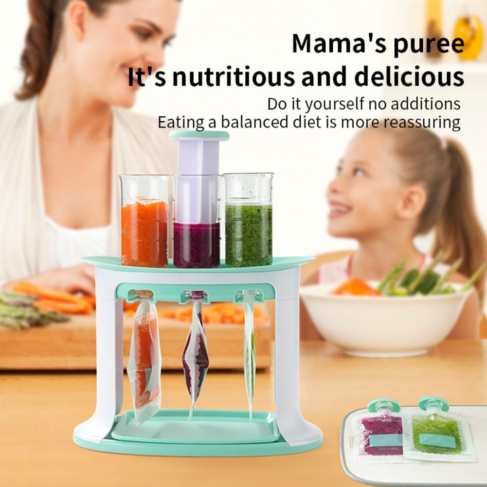 Fruit Puree Pouch Filler Baby  - Baby Puree Pouch 评论和价格