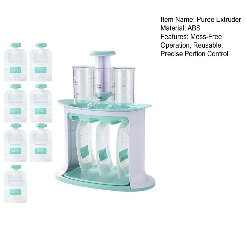 Fruit Puree Pouch Filler Baby  - Baby Puree Pouch 评论和价格