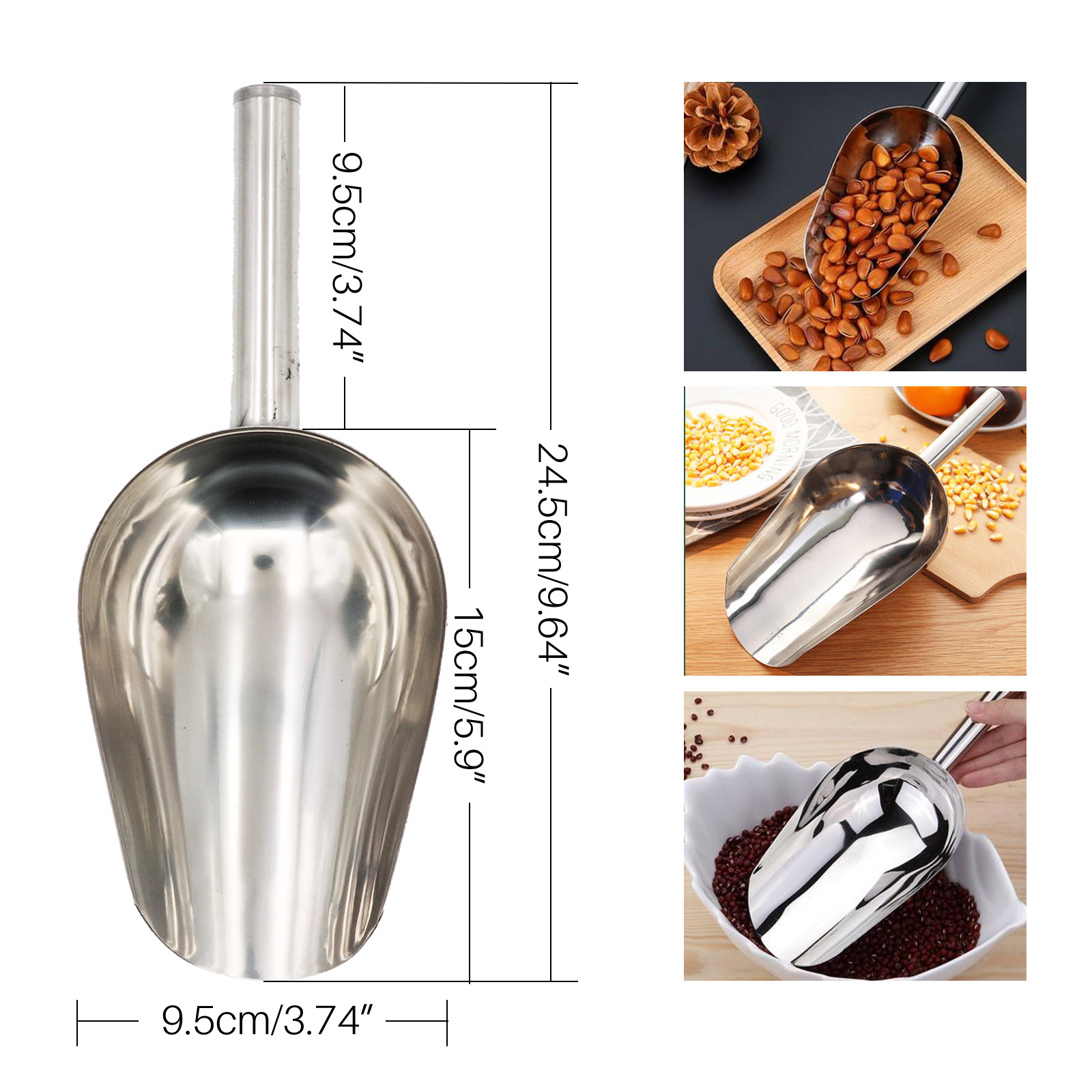 Pet Food Shovel Stainless Stee - Baby Food Cat 评论和价格