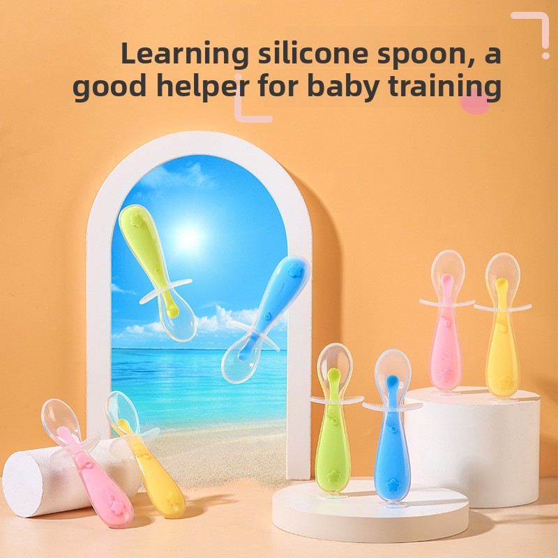 Baby Silicone Spoon, Baby Rice - Baby Food Feeder 评论和价格