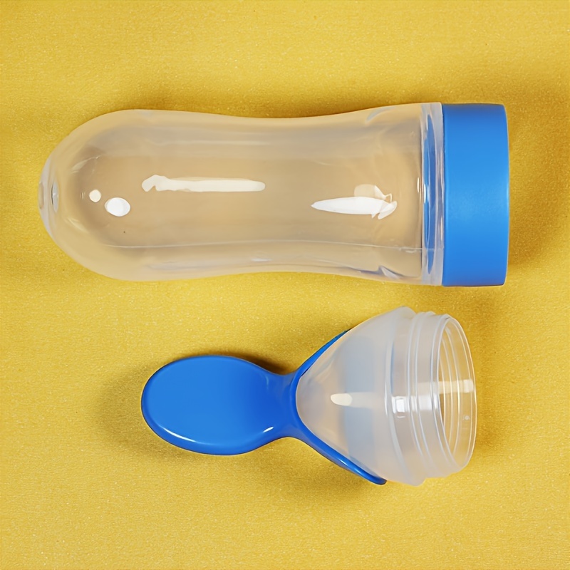 Baby Feeding Silicone Bottle w - Baby Food Feeder 评论和价格