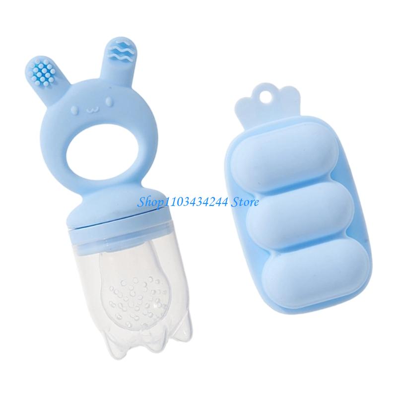 Silicone Baby Teether Feeder w - Baby Food Feeder 评论和价格