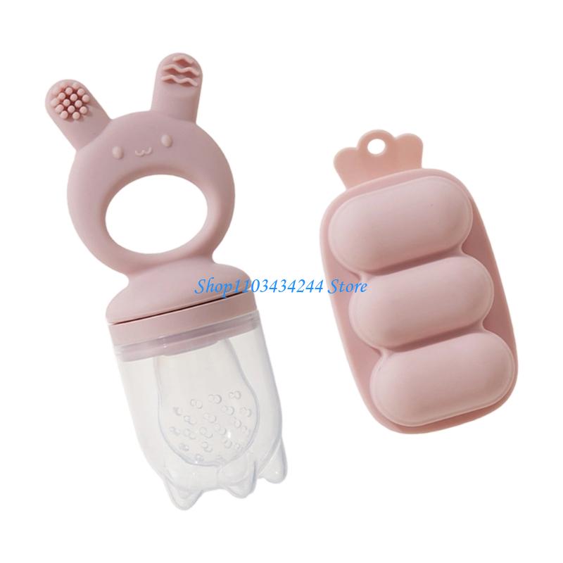 Silicone Baby Teether Feeder w - Baby Food Feeder 评论和价格