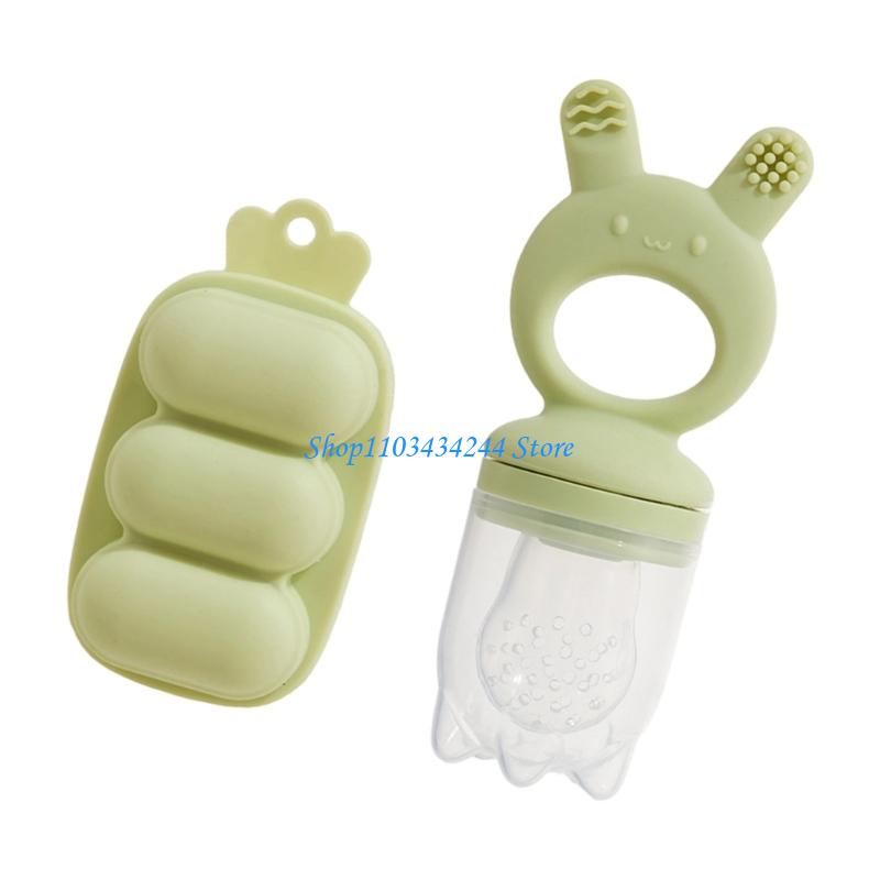 Silicone Baby Teether Feeder w - Baby Food Feeder 评论和价格