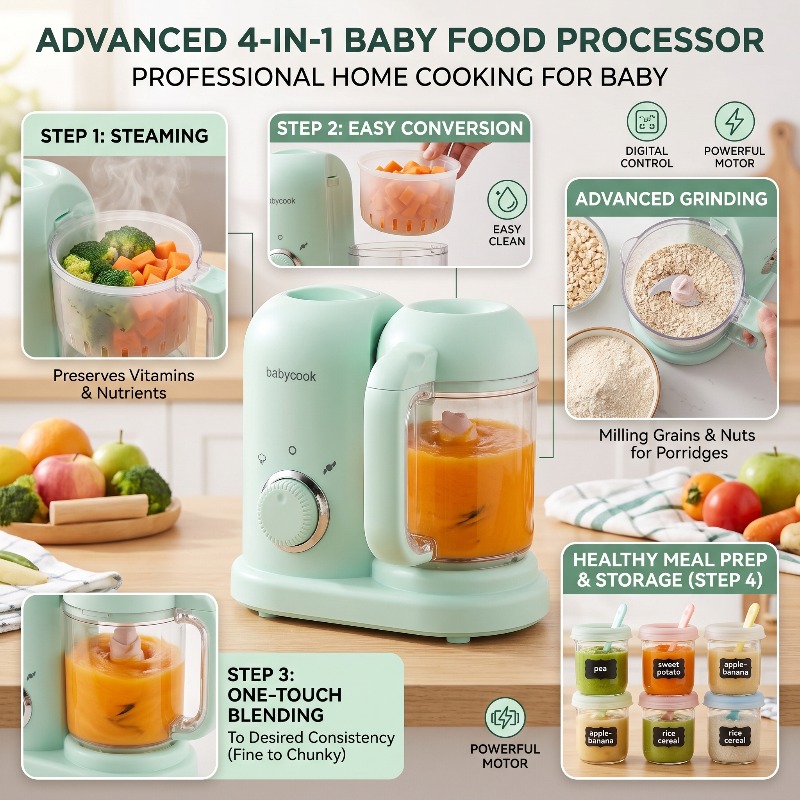 Multi-Function High-precision  - Baby Food Hand Blender 评论和价格