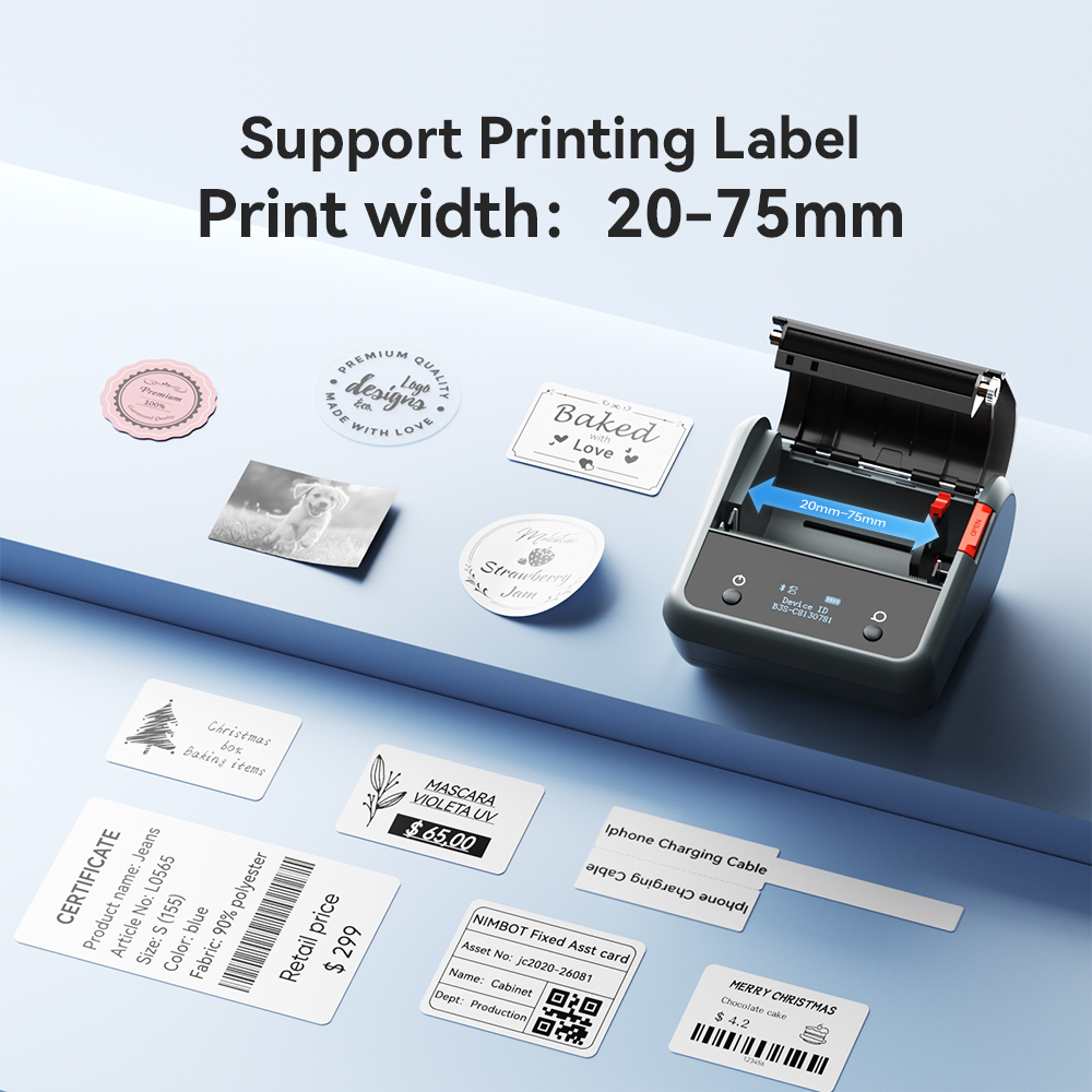 Niimbot B3S Wireless Label Pri - Baby Food Label 评论和价格