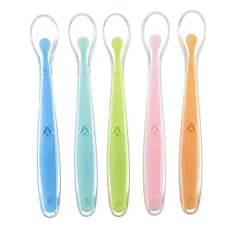 1/2pcs Soft Tip Baby Silicone  - Baby Food Feeder 评论和价格